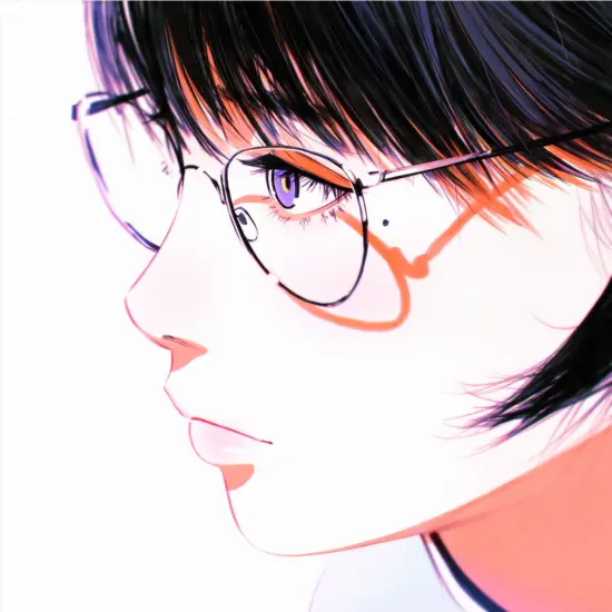 イリヤ・クブシノブの絵画作品　タイトルは、glasses