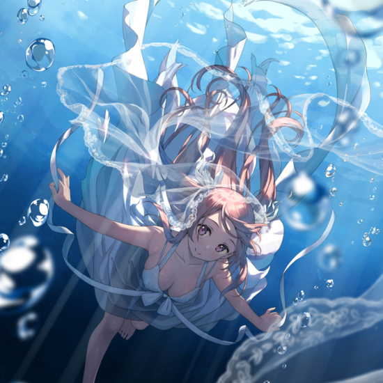 カントクの絵画作品　タイトルは、AQUA CHAPEL