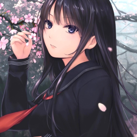 珈琲貴族の絵画作品　タイトルは、景桜