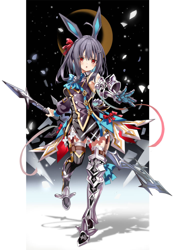 茨乃の絵画作品　タイトルは、BLACK-RE-BLADE