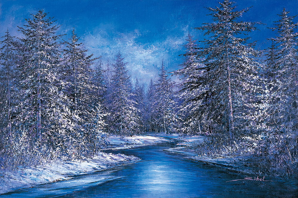 スィベル・ギュレーの絵画作品　タイトルは、 unimaginable_beauty