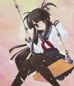 いとうのいぢの絵画作品　タイトル「SAKURA少女」