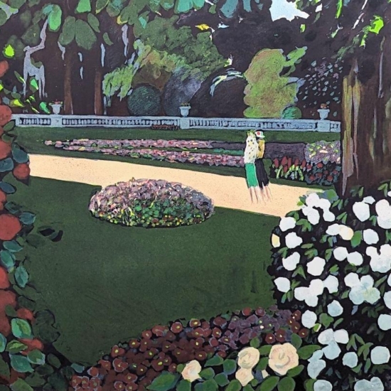 ジャン・ピエール・カシニョールの絵画作品　タイトルは、つぶやきTweet