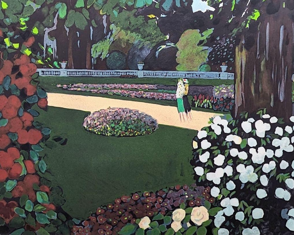 ジャン・ピエール・カシニョールの絵画作品　タイトルは、つぶやきTweet