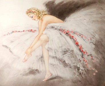 ルイ・イカールの絵画作品　タイトルは、フェアダンサー　fair dancer