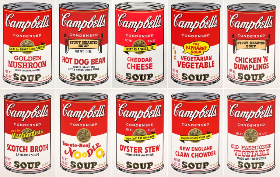 ウォーホル作品CampbellsSoups２