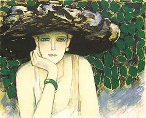 ジャン・ピエール・カシニョールの絵画作品　タイトルは、四月