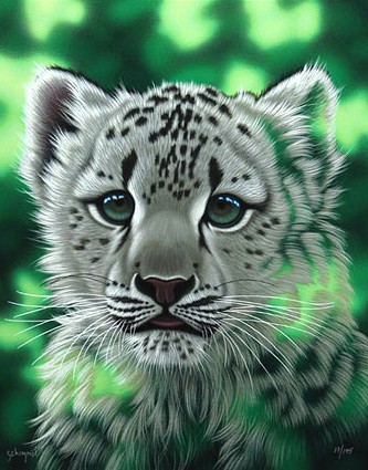 シム・シメールの絵画作品　タイトルは、スポッツ spots