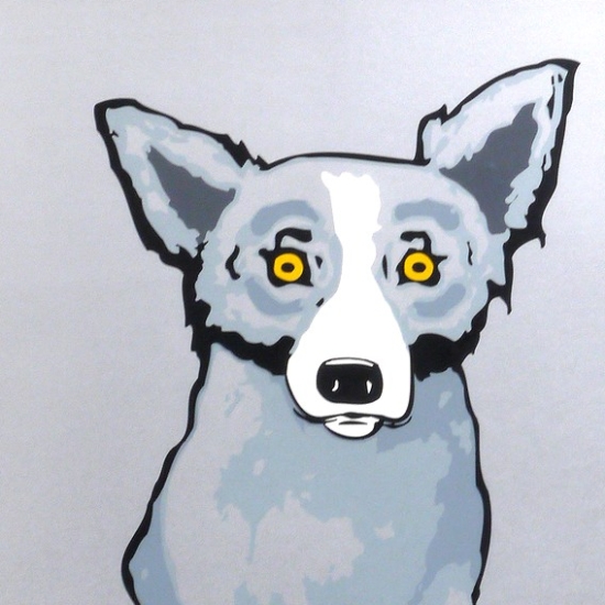 ジョージ・ロドリーゲの絵画作品　タイトルは、HI-YO SILVER 2004