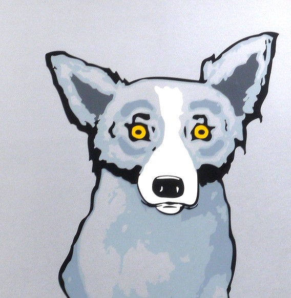 ジョージ・ロドリーゲの絵画作品　タイトルは、HI-YO SILVER 2004