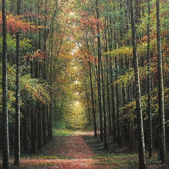 スィベル・ギュレーの絵画作品　タイトルは、Original artwork