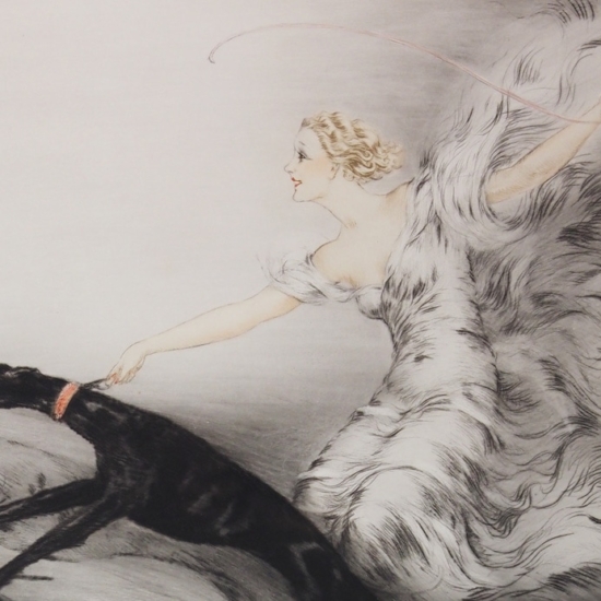 ルイ・イカールの絵画作品　タイトルは、スピードⅡ