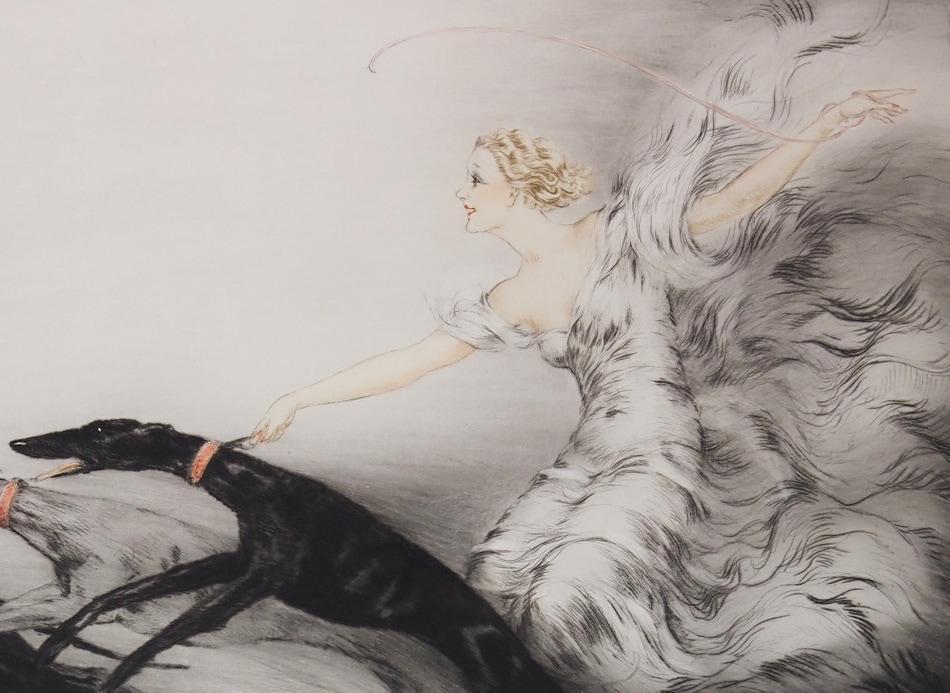 ルイ・イカールの絵画作品　タイトルは、スピードⅡ