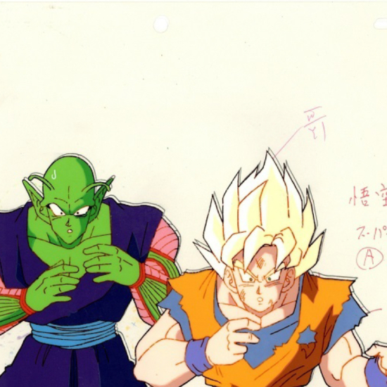 鳥山明の絵画作品　タイトルは、ドラゴンボールZ セル