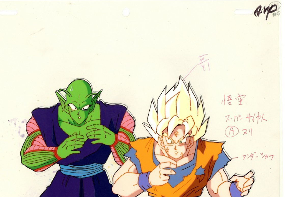 鳥山明の絵画作品　タイトルは、ドラゴンボールZ セル