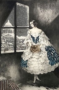 ルイ・イカールの絵画作品　タイトルは、ミミ